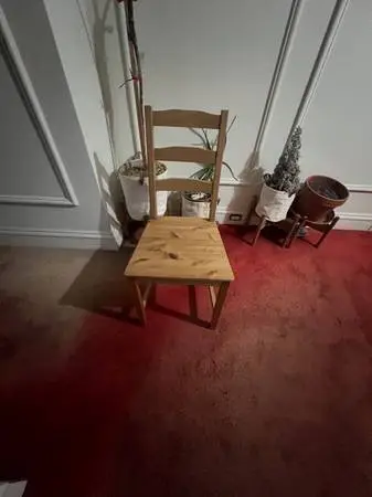 2 wood chair Chairs