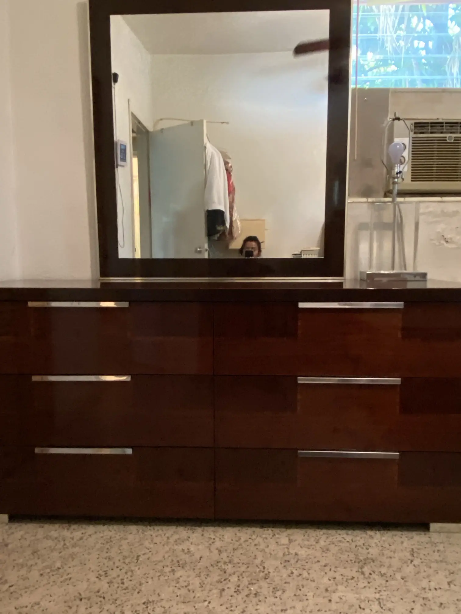 HIGH GLOSS QUEEN BEDROOM SET