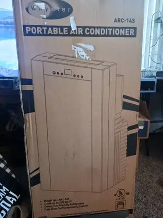 Wnynter dual-hose AC unit