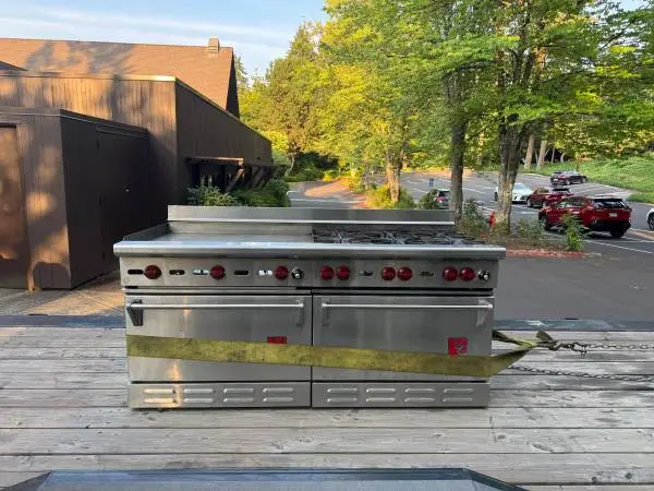 WOLF commercial 65” range/ stove