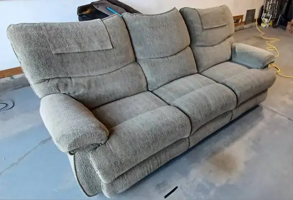 Lazyboy sofa, recliner, treadmill, guitar, motorcycle chock