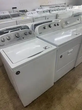 GAAV - WHIRLPOOL TOP LOAD WASHER AND ELECTRIC DRYER - 90-DAY WARRANTY