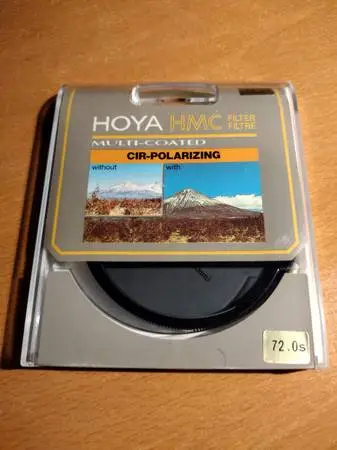 HOYA 72MM HMC CIRCULAR POLARIZING FILTER