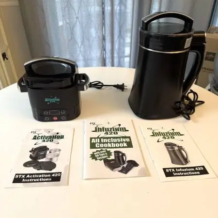 STX 420 Decarboxylator Activator and Oil Infuser Kit LIKE NEW