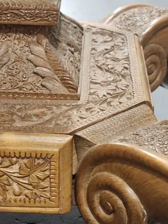 Handcarved dining room set