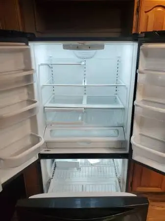 Free Refrigerator. Freezer Works