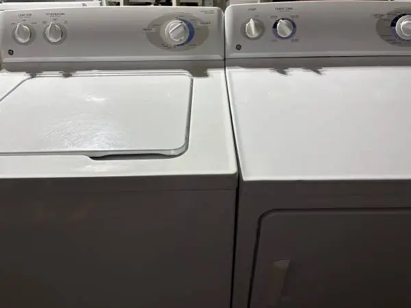 Ge washer and dryer super capacity very nice.