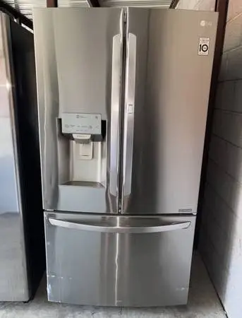 LG Stainless Steel Refrigerator And Freezer