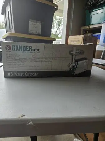 New gander mtn #5 meat grinder