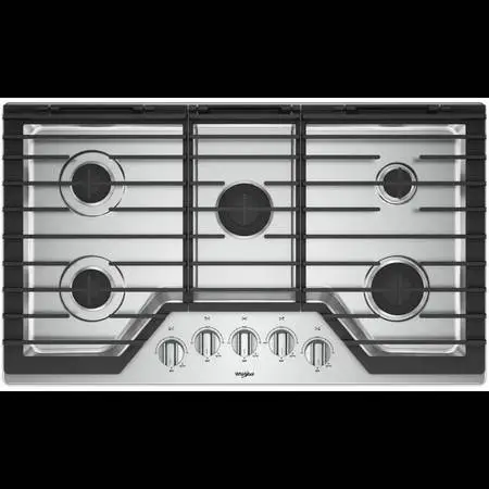 WHIRLPOOL 36 GAS COOKTOP (OUT OF BOX)