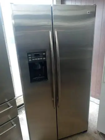 ★GE Profile stainless steel side by side refrigerator