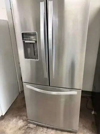 30 Wide Whirlpool Stainless Steel French Door Refrig