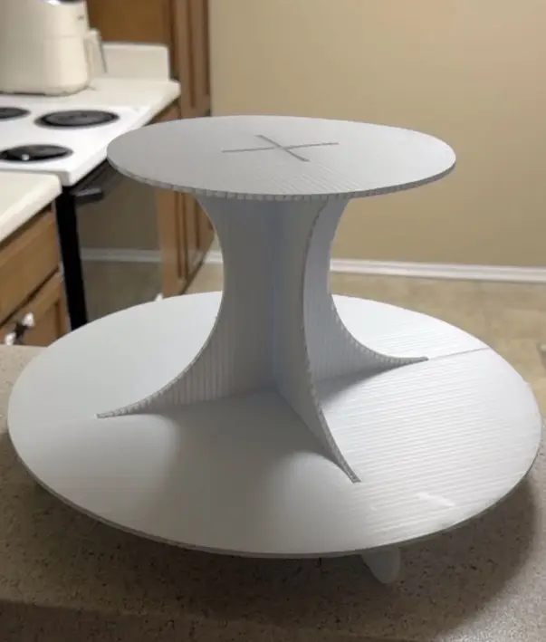 Two-Tier Cupcake Stand