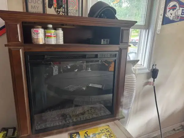 Electric fireplace heater