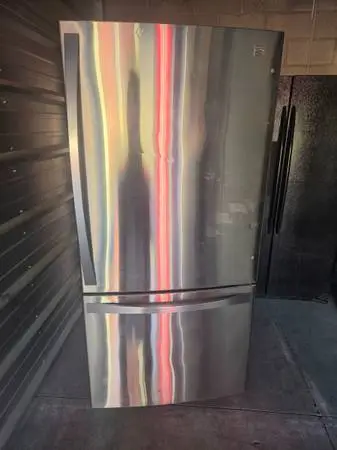 Kenmore elite 22 cubic feet stainless steel  bottom freezer REFRIGERAT