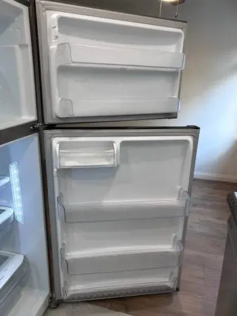 Stylish LG refrigerator, excellent condition, ice maker never used