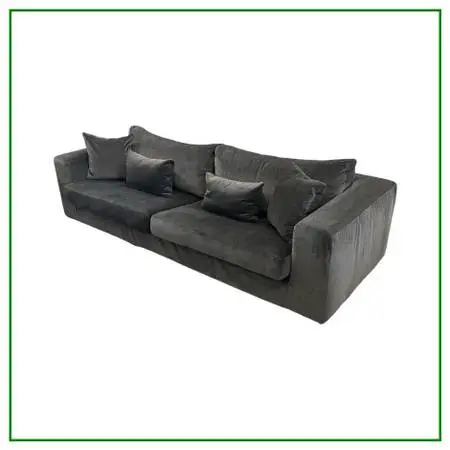 Limn Italia Charcoal Gray Sofa