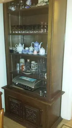 Vintage Hutch and Cabinet