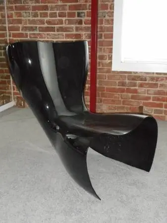 CHAIR BLACK - MARK NEWSOM
