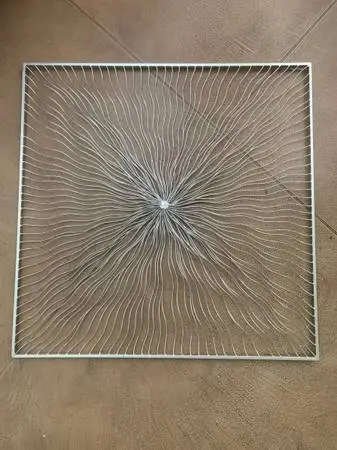 Swirling Metal Wall Art