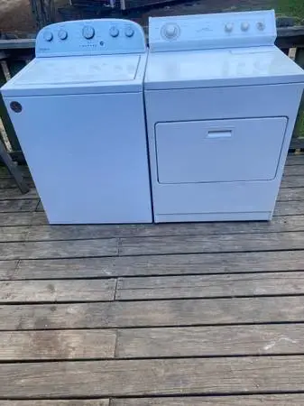 Whirlpool washer and dryer