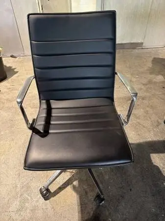 Black Conference Room Chairs- 8 Available