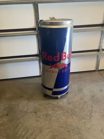 Red Bull fridge cooler