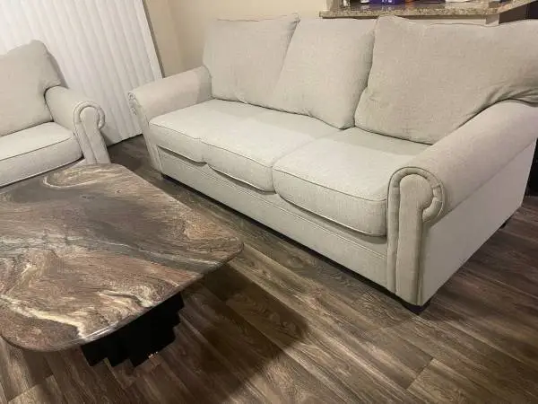 Sofa and loveseat