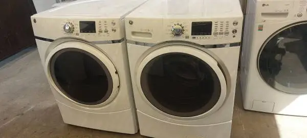 GE Front Load Washer And Gas Dryer