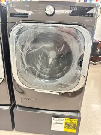 HUGE Capacity Washer with a Pedestal Washer • Open Box • Never Used • 1 Ye