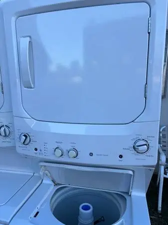 Stackable washer and dryer