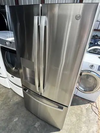 23.6 cu.ft Ge refrigerator French door stainless steel dimensions