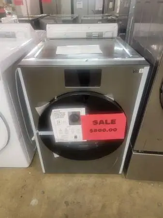 Samsung 7.6 cu ft Bespoke AI Ultra Capacity Front Load Electric Dryer with AI Ho