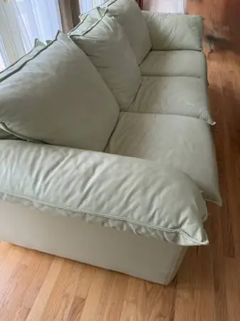 2 Matching Leather Couches