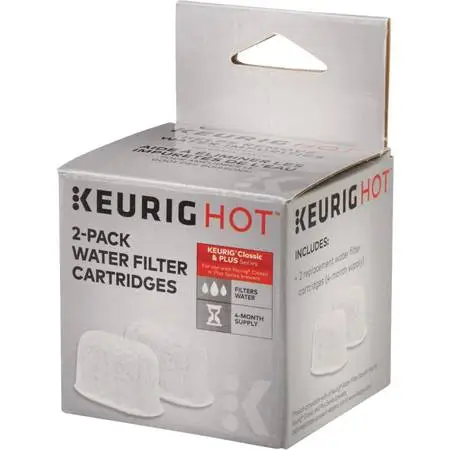 Keurig Water Filter Cartridges, 2-pack, new