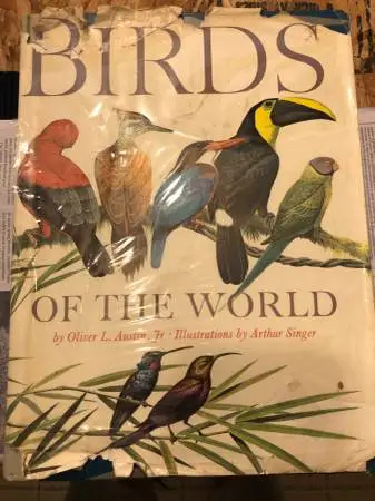 Birds of the World by Oliver L. Austin & Arthur Singer 1961 Vintage Ha