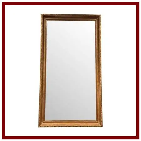 Bespoke Giltwood Beveled Floor Mirror