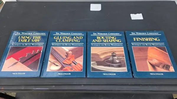 Woodworking Books Set of 4