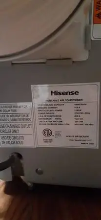 Portable air conditioner