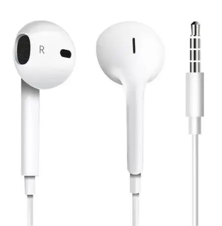 NEW Apple iPhone iPod iPad Wired Headphones (3.5mm Plug)