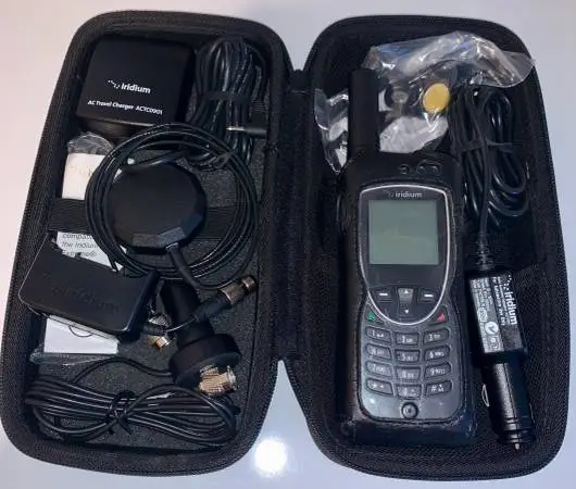 Iridium Extreme 9575 Satellite Sat Phone Live GPS SOS +Accessories NEW