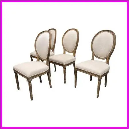 Van Thiels For Restoration Hardware French Contemporary Round Fabric D