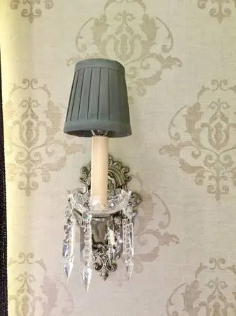 High end decorator pair of sconces …