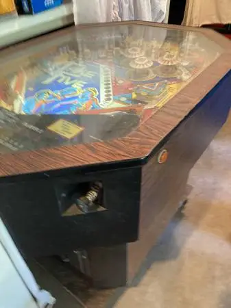 Pinball Game Arcade Pinball Table Vintage Game