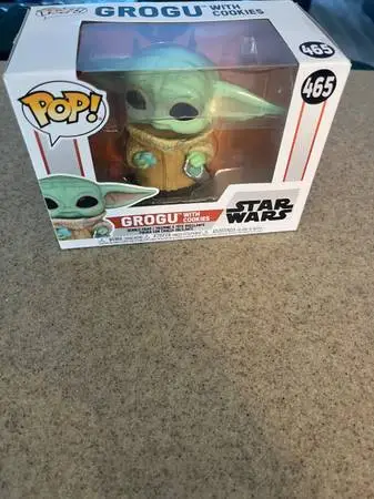 Funko Pop! Star Wars: Grogu with Cookies #465 the Mandalorian: The Chi