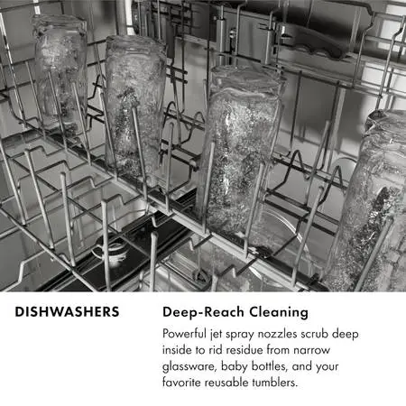 ZLINE 24 in. Dishwasher Panel in DuraSnow Stainless Steel #11042