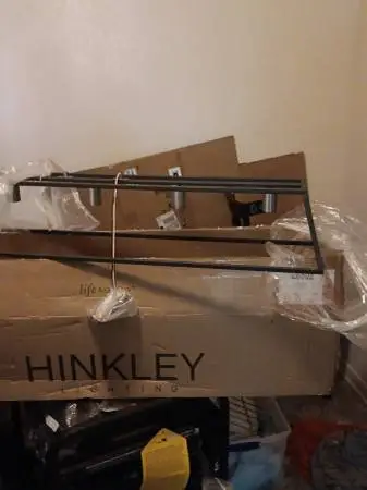 Hinkley lighting aged zinc