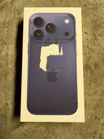Apple iPhone 17 Pro Deep Blue 256GB EMPTY RETAIL BOX