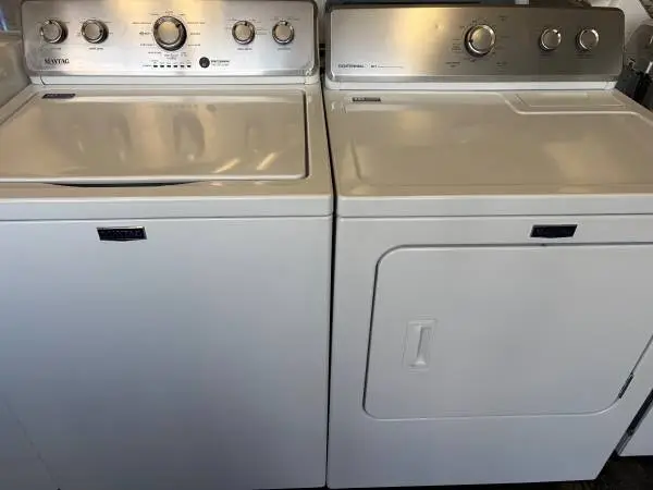 Maytag Centennial Stainless Tub Washer & Dryer Set
