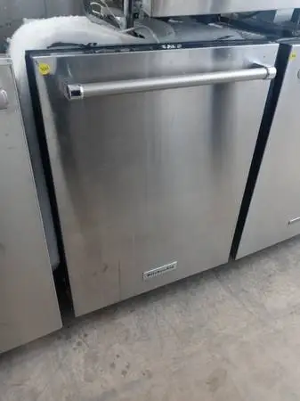 ★KitchenAid stainless steel dishwasher with stainless tub
